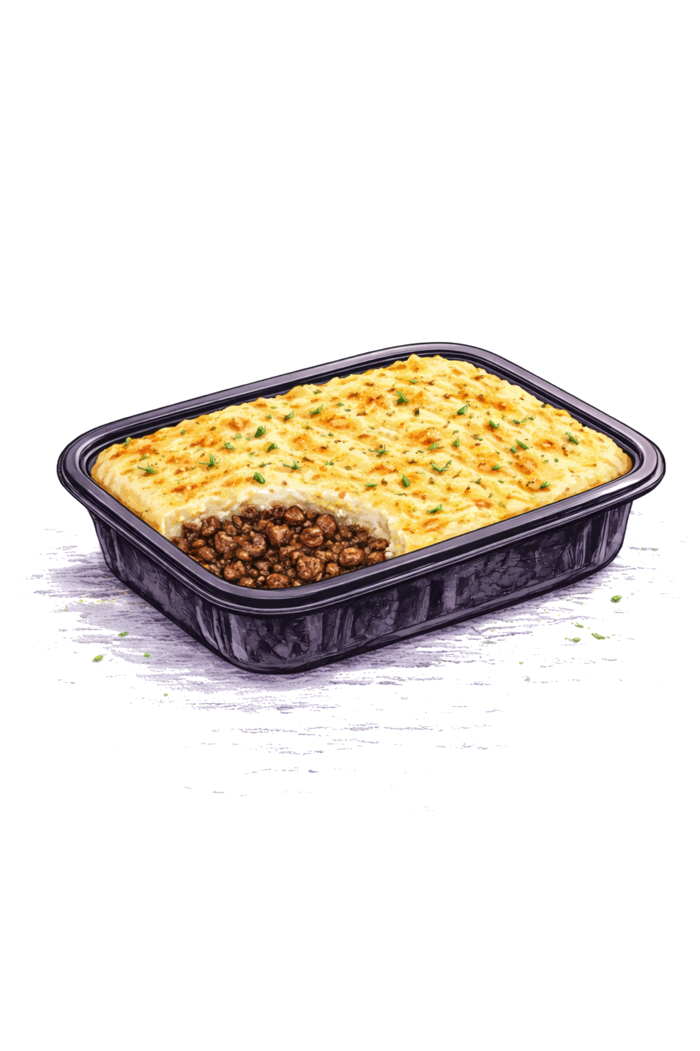 Escondidinho de Carne